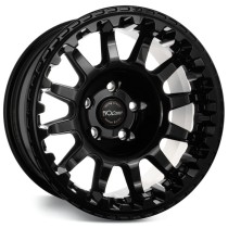 JANTE EVO CORSE ATLAS NK NOIR BRILLANT 8x17" ET -15 POUR TOYOTA HDJ80 KZJ/KDJ90/95 ET HILUX