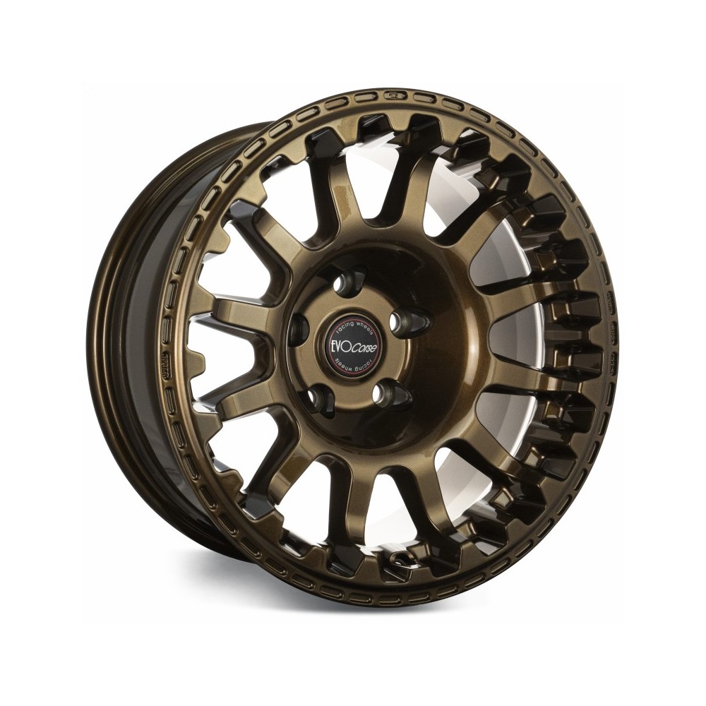 JANTE EVO CORSE ATLAS NK BRONZE BRILLANT 8x17" ET -15 POUR TOYOTA HDJ80 KZJ/KDJ90/95 ET HILUX