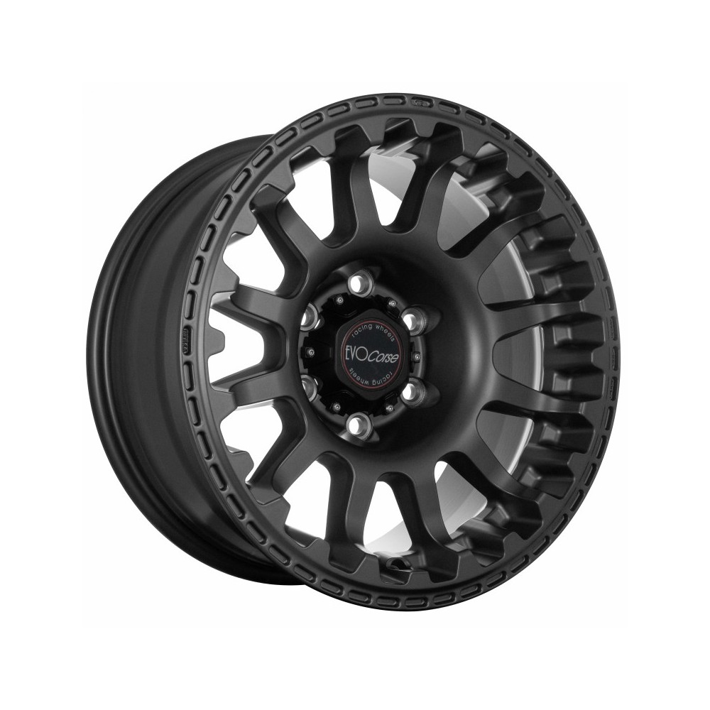 JANTE EVO CORSE ATLAS NK ANTHRACITE MAT 8x17" ET -15 POUR TOYOTA HDJ80 KZJ/KDJ90/95 ET HILUX