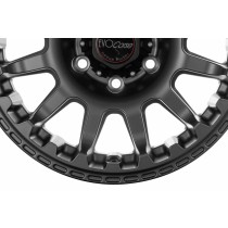 JANTE EVO CORSE ATLAS NK ANTHRACITE MAT 8x17" ET -15 POUR TOYOTA HDJ80 KZJ/KDJ90/95 ET HILUX