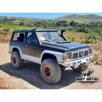 Pare-chocs avant M2 acier avec support de treuil Nissan Patrol GR Y60