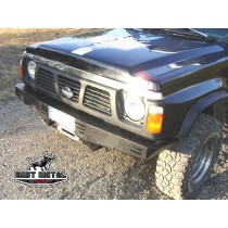 Pare-chocs avant M2 acier avec support de treuil Nissan Patrol GR Y60