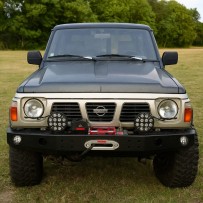 PARE CHOC AVANT POUR NISSAN PATROL GR Y60