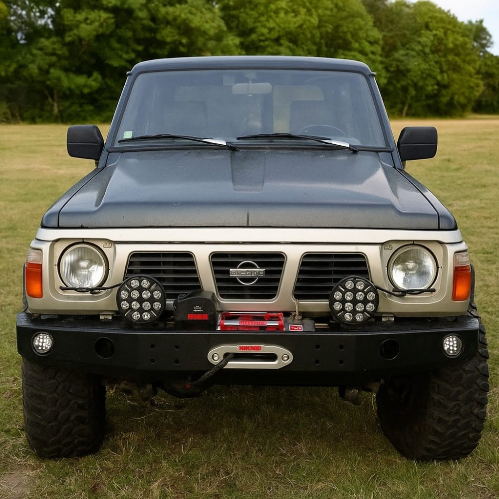 PARE CHOC AVANT POUR NISSAN PATROL GR Y60