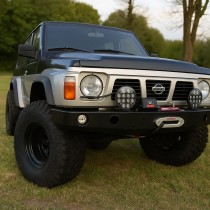 PARE CHOC AVANT POUR NISSAN PATROL GR Y60
