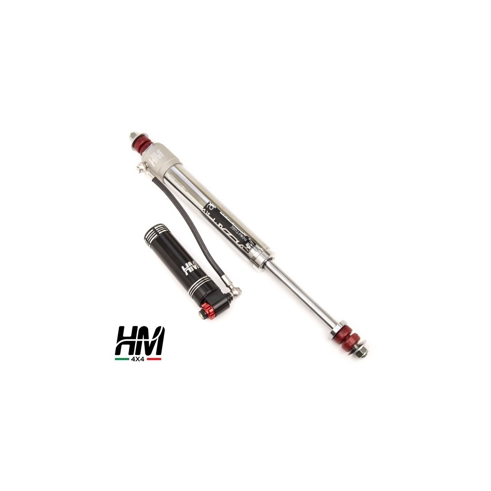 AMORTISSEUR MONOTUBE PERSONNALISÉ HM4X4 AVEC RÉSERVOIR SÉPARÉ TIGE / TIGE AMORTISSEUR MONOTUBE PERSONNALISÉ HM4X4 AVEC RÉSERVOIR SÉPARÉ TIGE / TIGE