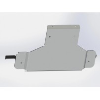 Ski de protection boîte de transfert en aluminium de 8mm pour Ford Ranger (2012 → 2023)