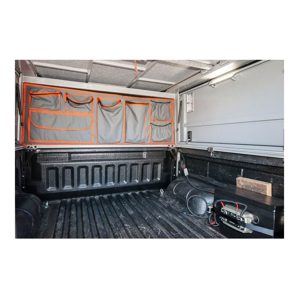 Sac toile cabine Alu-Cab Toyota HZJ79 : rangement 4x4 pratique