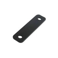 Support plat de 3 pouces, noir, vendu à l'unité
