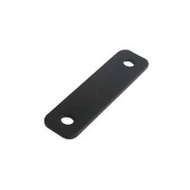 Support plat de 3 pouces, noir, vendu à l'unité