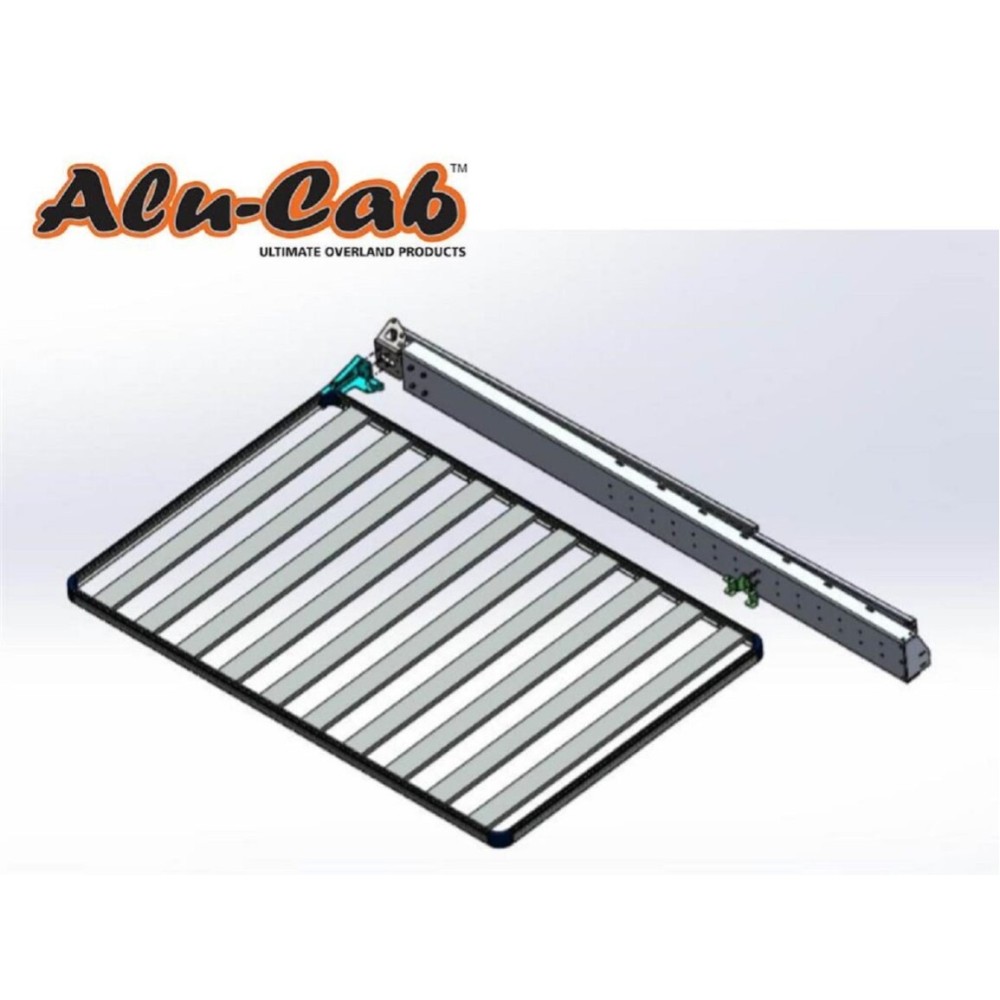 Support auvent 270°/180° 2M droit Alu-Cab pour galerie Front Runner