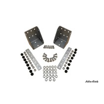 Support auvent 270°/180° Alu-Cab pour barres de toit 4x4