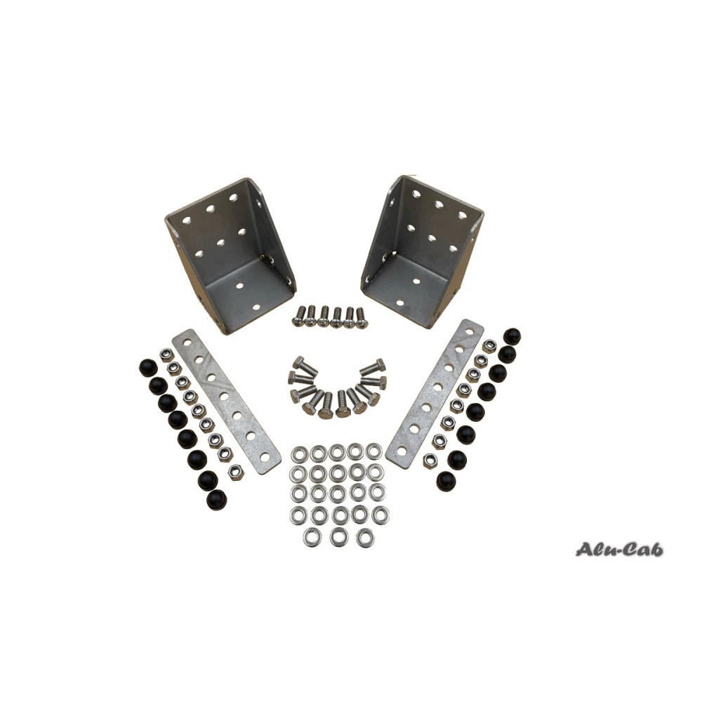 Support auvent 270°/180° Alu-Cab pour barres de toit 4x4