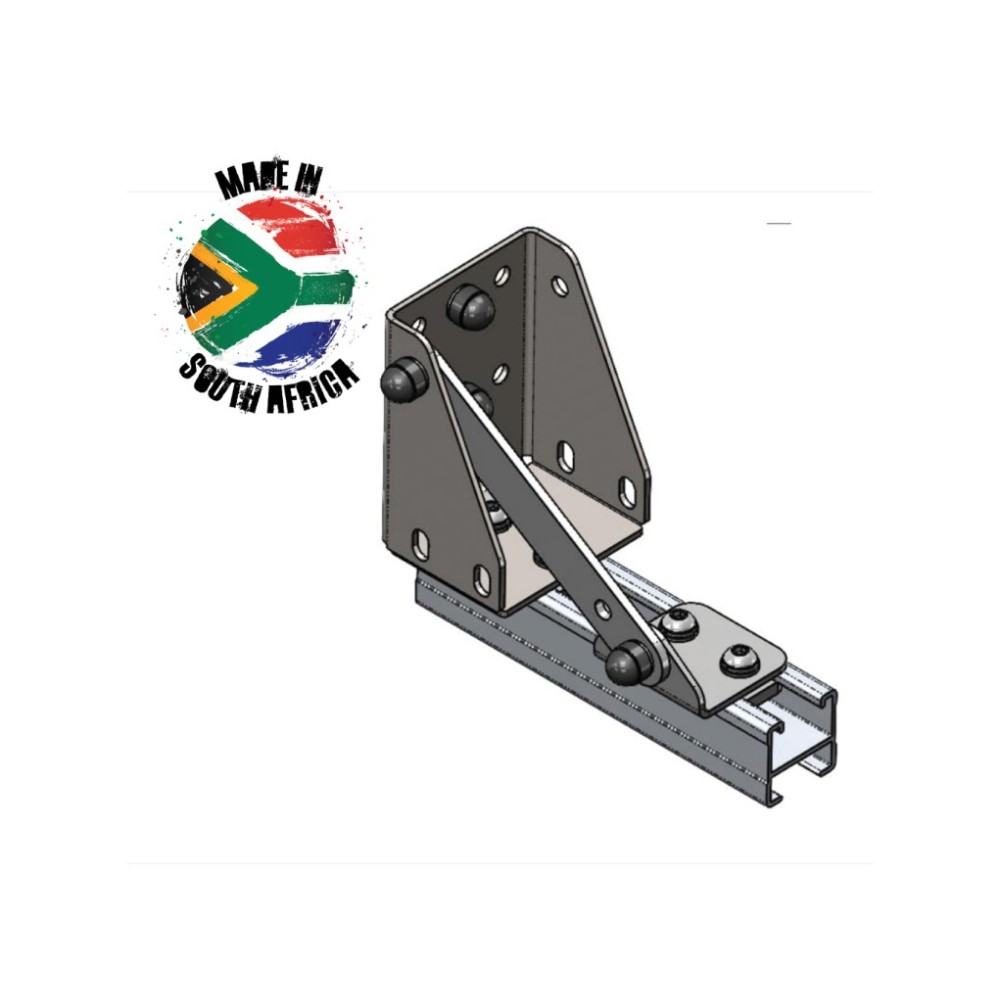 Support auvent 270°/180° Alu-Cab pour Rhino Rack - Fixation solide