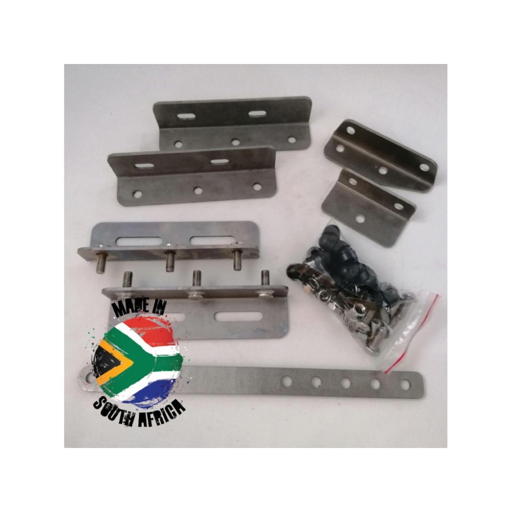 Supports auvent 270° Alu-Cab universels pour 4x4, robustes inox