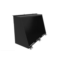 Compartiment latéral Alu-Cab 1250mm noir – Rangement hardtop 4x4