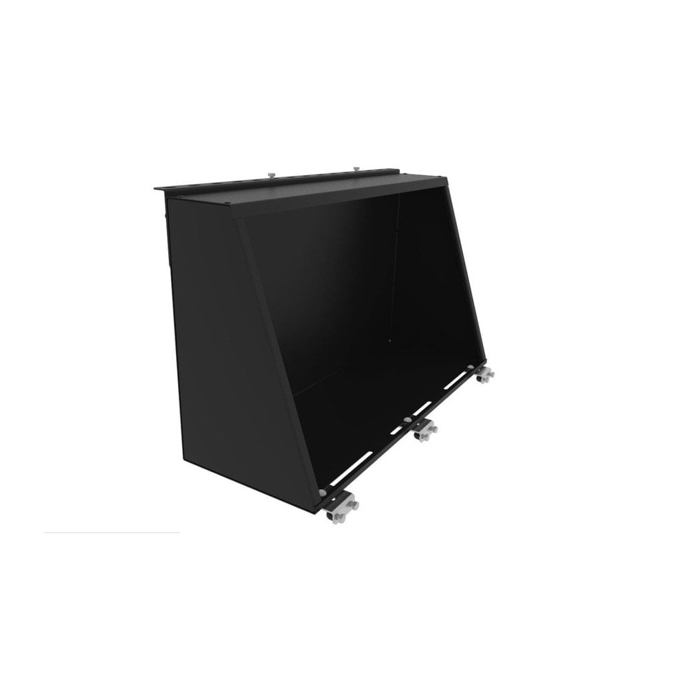 Compartiment latéral Alu-Cab 1250mm noir – Rangement hardtop 4x4