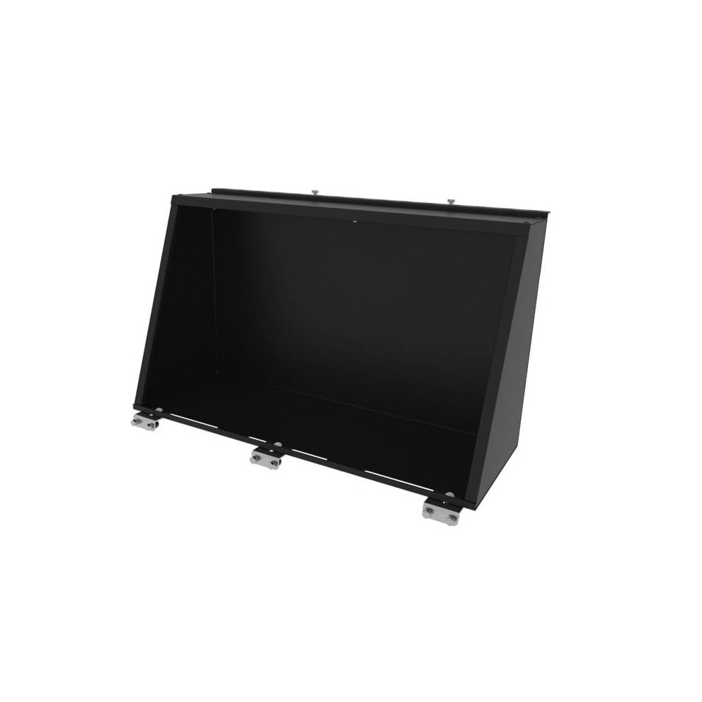 Compartiment latéral Alu-Cab 750mm noir : rangement 4x4 robuste