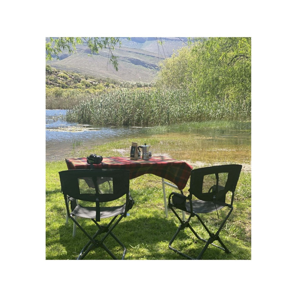 Table en aluminium pliable Alu-Cab : robuste, légère et pratique