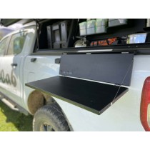 Tablette latérale pliable Alu-Cab pour hardtop 4x4 – Pratique & 