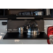 Tablette latérale pliable Alu-Cab pour hardtop 4x4 – Pratique & 