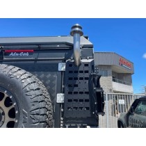 Plaque support Molle droite Alu-Cab pour hardtop camper cheminée
