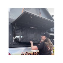 Moustiquaire latérale Alu-Cab : Protégez votre 4x4 des insectes