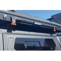 Embout orange droit Alu-Cab : accessoire barre de toit 4x4