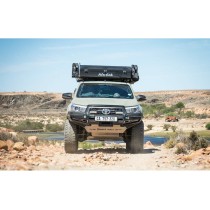  Coffre de toit noir 250L Alu-Cab : rangement sécurisé 4x4 robustes 