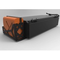 Coffre de toit étanche 200L Alu-Cab : rangement 4x4 robuste