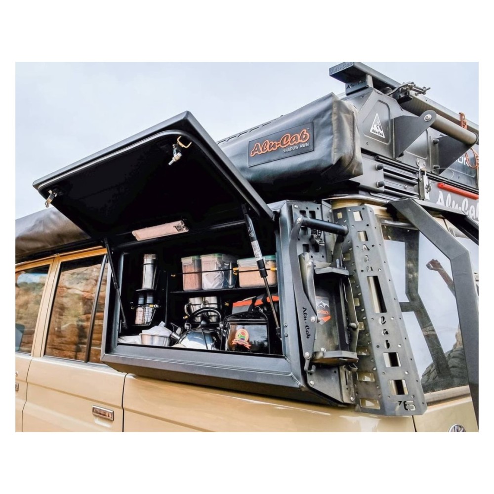 Optimisez votre Toyota GRJ76 : Kit cuisine Alu-Cab latéral gauche
