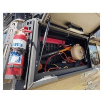 Grille intérieure Alu-Cab GRJ76 : Rangez votre coffre Toyota !