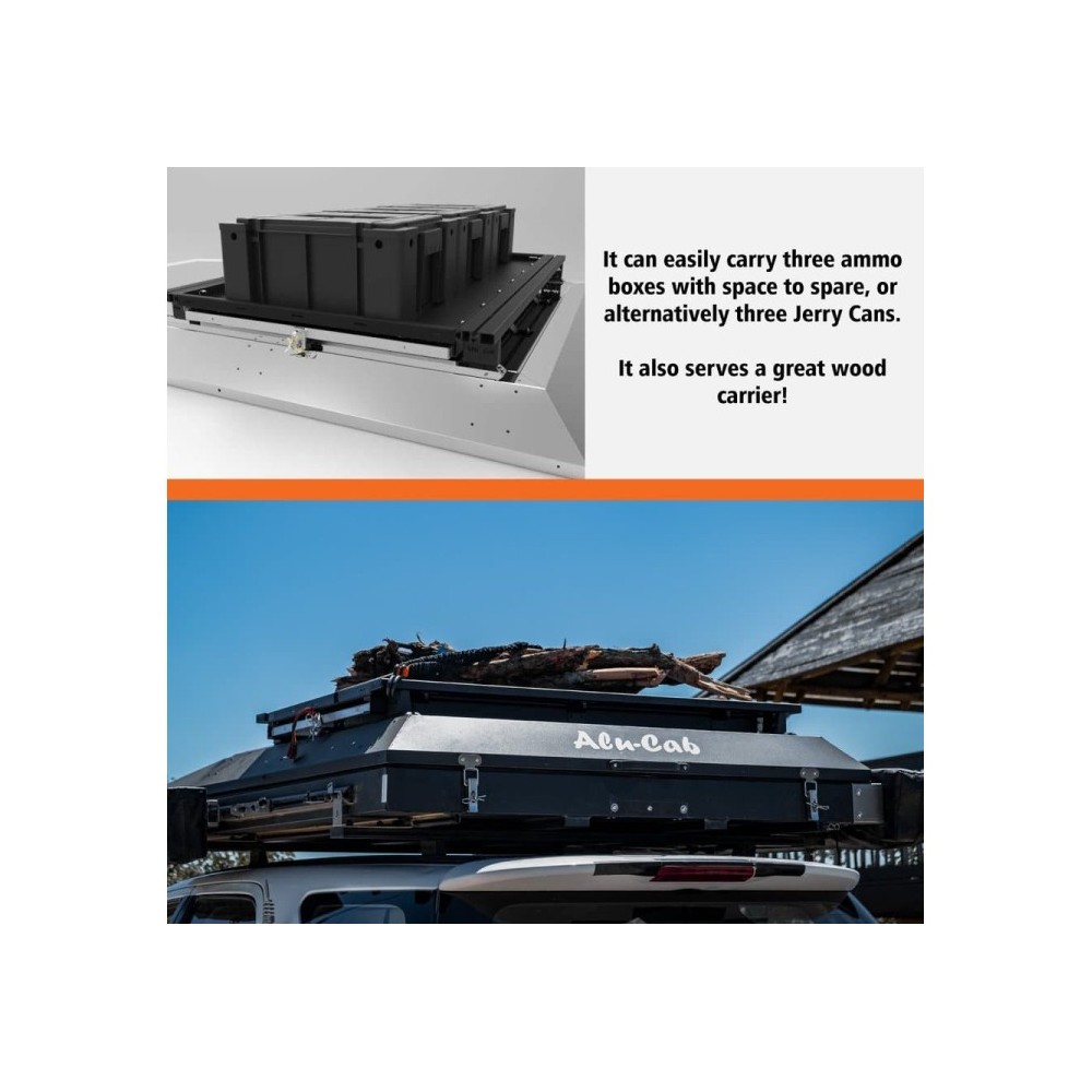  Plateau fixe de toit Alu-Cab : robustesse et gain d’espace 4x4 