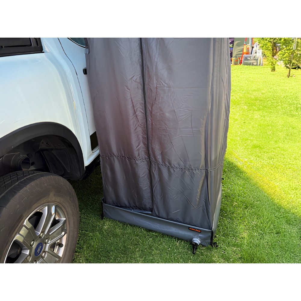 Bac de douche Alu-Cab pour cabine extérieure – Accessoire bivouac