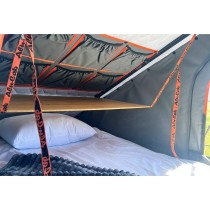 Table pliante Khaya Camper Alu-Cab pour toit relevable Icarus/Hercules