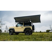 Auvent 2m 270° Alu-Cab gauche : ombre & confort offroad
