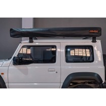 Auvent 2m 270° droit Alu-Cab : ombre et confort bivouac 4x4
