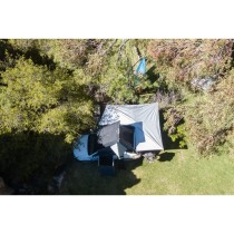 Auvent 2m60 270° Alu-Cab : Protection optimale raid & bivouac