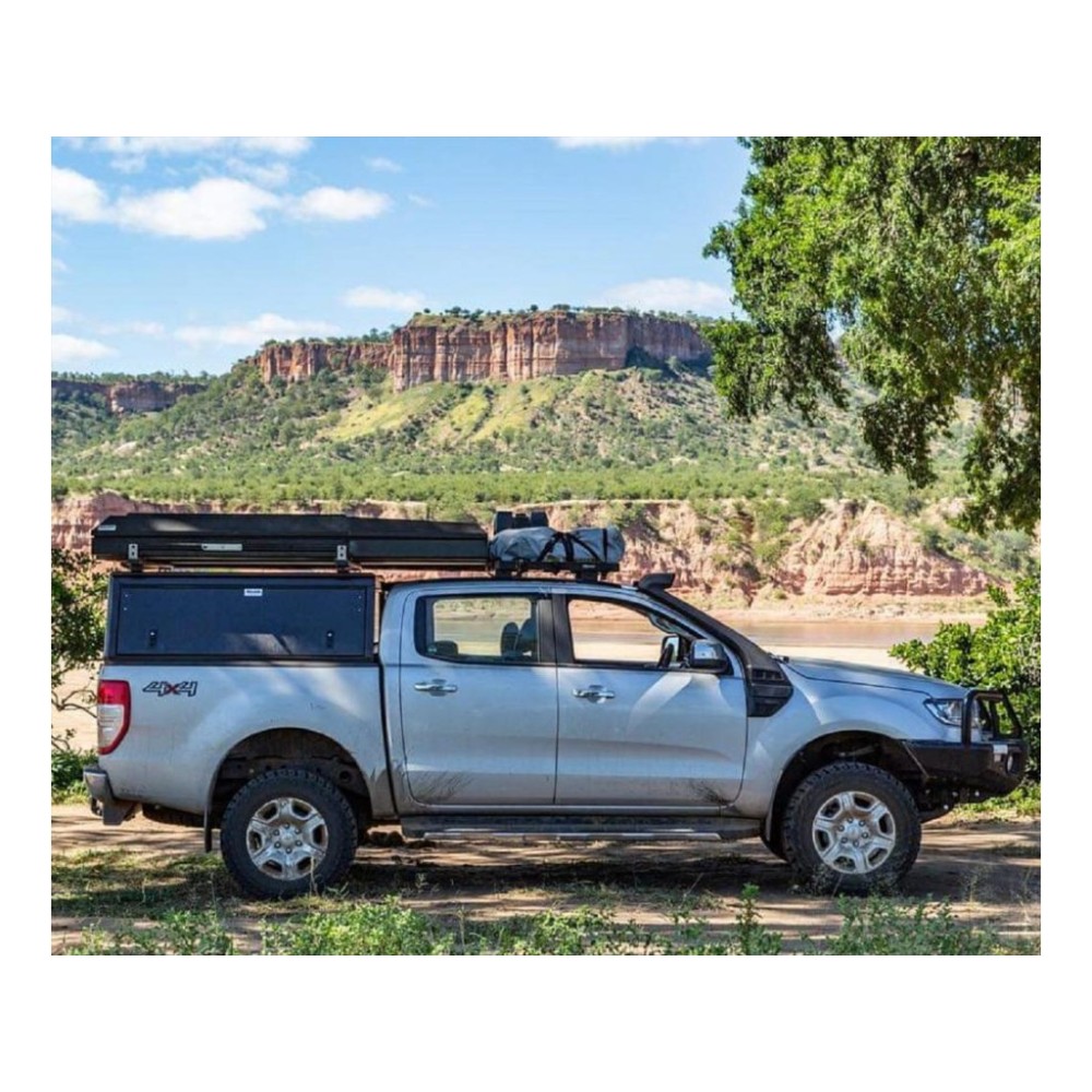 Hardtop Explorer noir Ford Ranger 2012-2022 Alu-Cab robuste, étanche