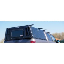 Hardtop Adventure noir Alu-Cab Isuzu D-Max 2012-2020 robuste