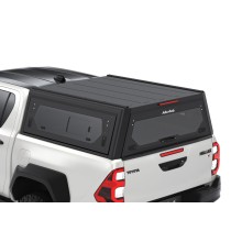 Hardtop Alu-Cab noir pour Toyota Hilux Revo 2016+ Double Cab