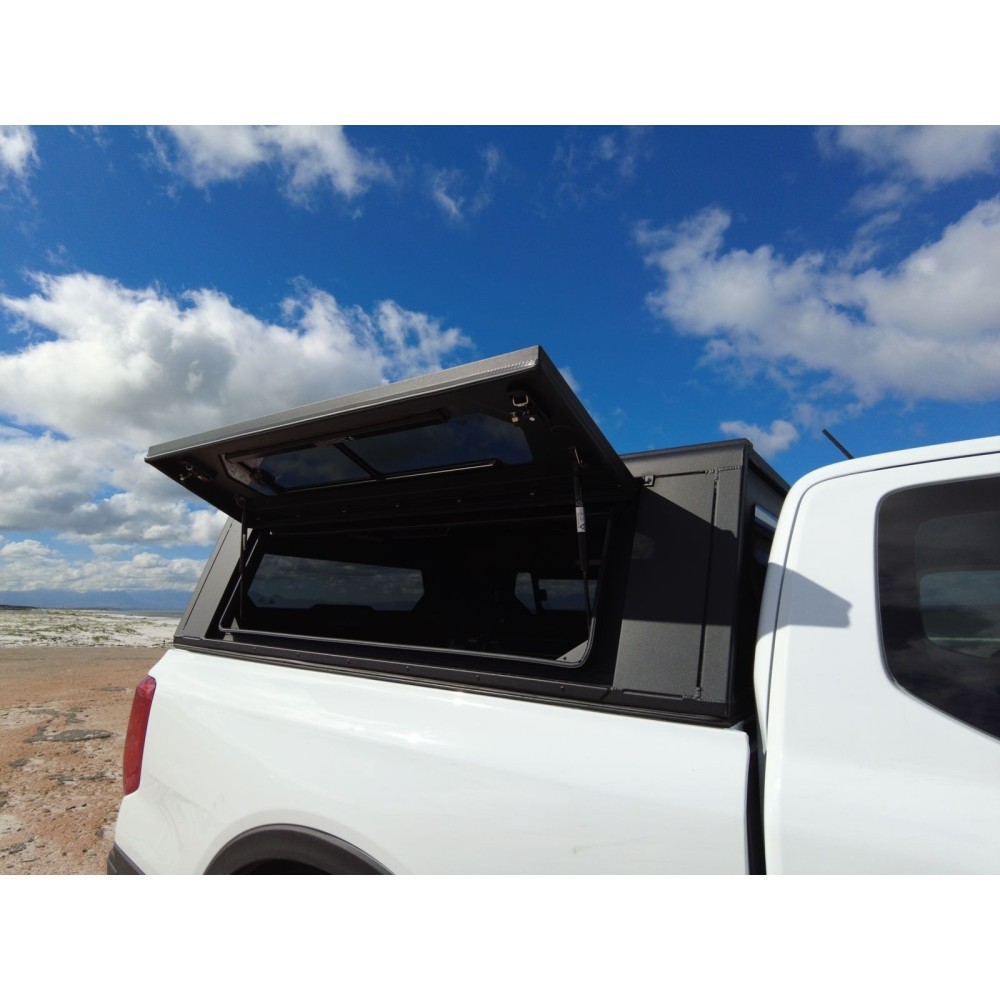  Hardtop Alu-Cab noir Toyota Tacoma Gen 3 long – Robuste & étanche 