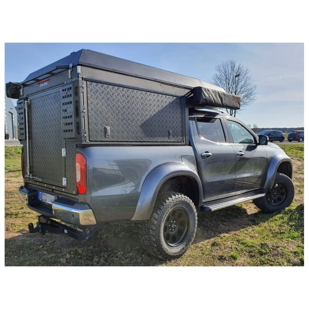 Hardtop Canopy Camper Mercedes Classe X : bivouac luxe Alu-Cab Hardtop Canopy Camper Mercedes Classe X : bivouac luxe Alu-Cab