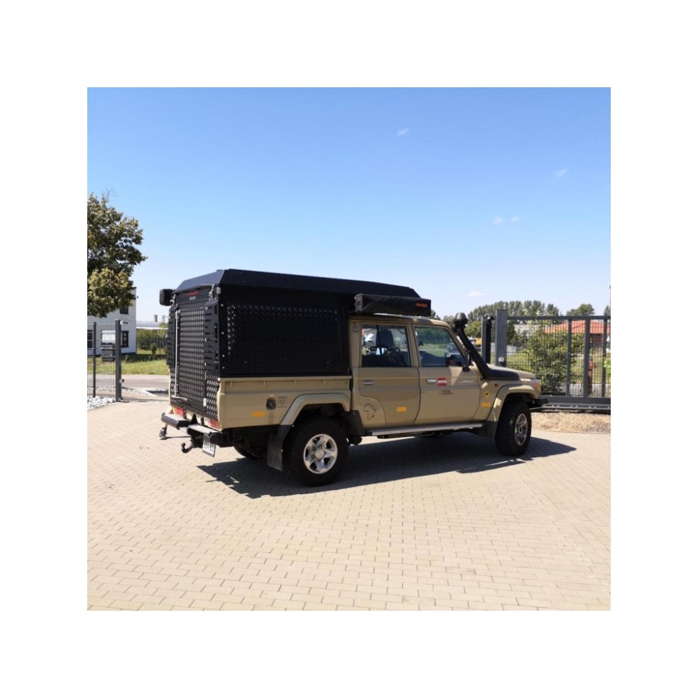 Canopy Camper Toyota Land Cruiser 79 cabine double en noir Canopy Camper Toyota Land Cruiser 79 cabine double en noir