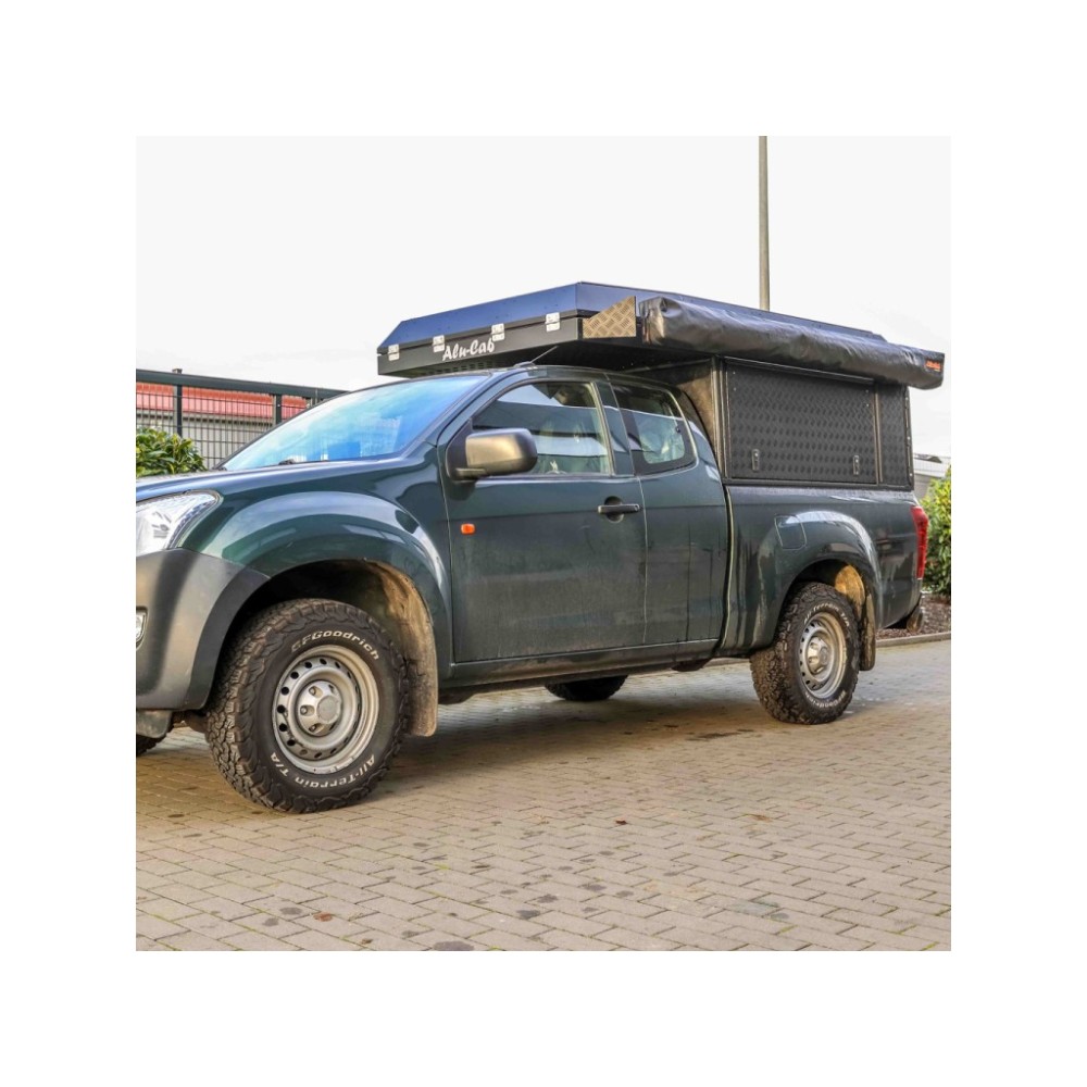 Hardtop Canopy Camper Alu-Cab Isuzu D-Max 2012+ : bivouac 4x4 ultime