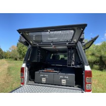 Tiroirs double 1230 mm Alu-Cab : rangement 4x4 robuste et pratique