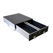 Tiroirs double 750 mm Alu-Cab : rangement 4x4 robuste et pratique