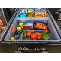Tiroir simple 750 mm Alu-Cab : rangement 4x4 robuste et pratique