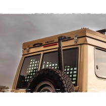 Toit relevable Alu-Cab Hercules G2 noir pour Land Cruiser 75/78