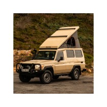 Toit relevable Alu-Cab Hercules G2 beige pour Land Cruiser 75/78